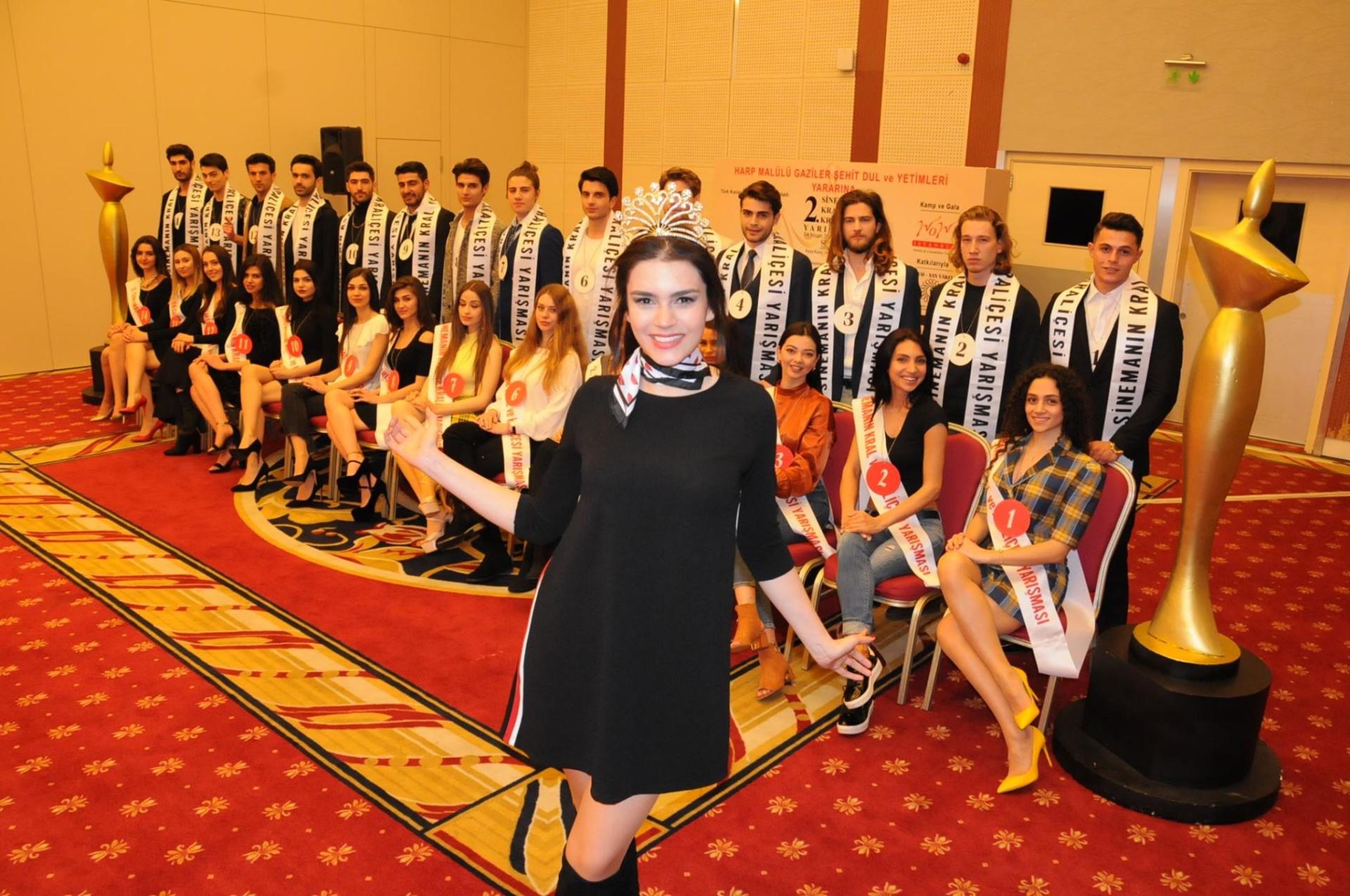 Представители Азербайджана на конкурсе красоты "Король и королева кино" в Стамбуле (ФОТО)