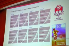 В Баку прошла жеребьевка весеннего кубка Azfar Business League по мини-футболу (ФОТО)
