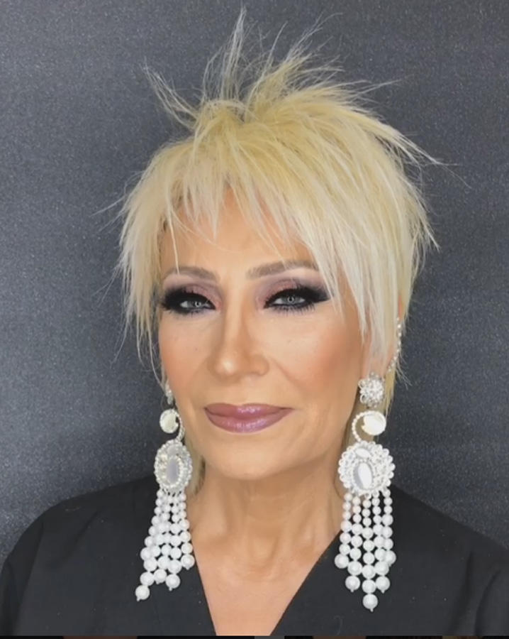 Азербайджанский стилист "превратил" Нахиду Оруджеву в Ажду Пекан (ВИДЕО, ФОТО)