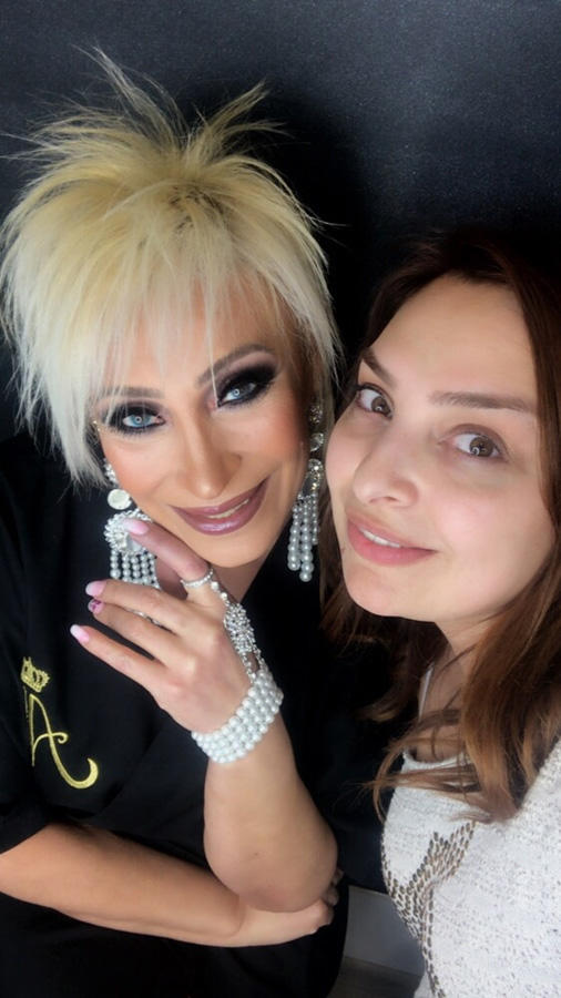 Азербайджанский стилист "превратил" Нахиду Оруджеву в Ажду Пекан (ВИДЕО, ФОТО)