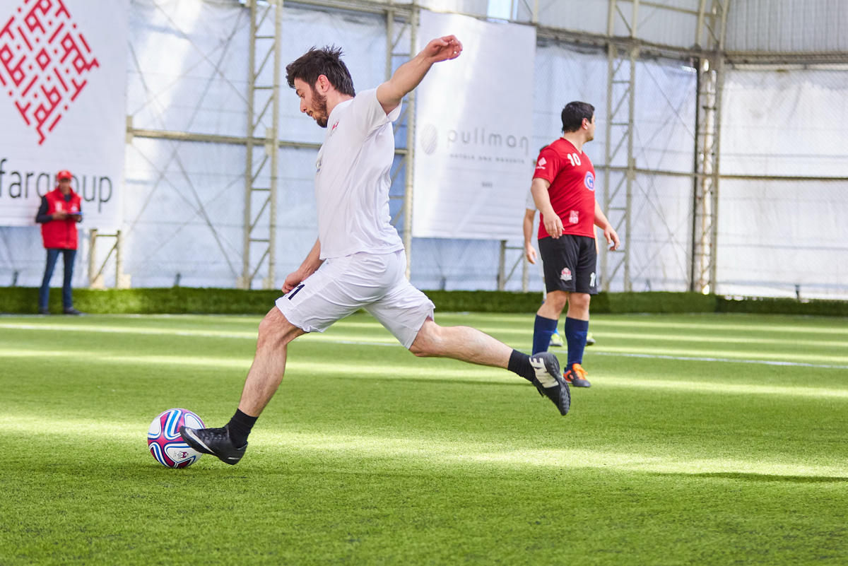 Azfar Бизнес Лига -2018, 1-й тур: Три покера, восемь хет-триков и зрелищный футбол (ВИДЕО, ФОТО)