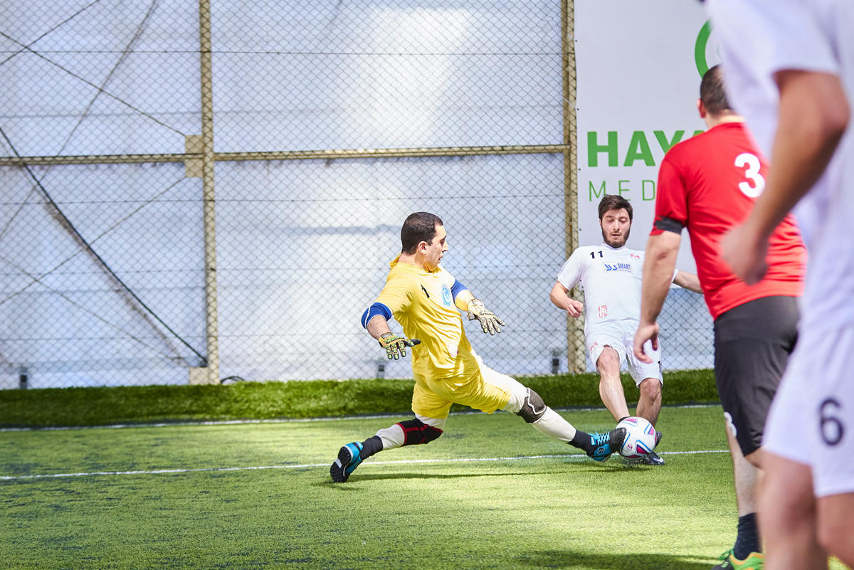 Azfar Бизнес Лига -2018, 1-й тур: Три покера, восемь хет-триков и зрелищный футбол (ВИДЕО, ФОТО)