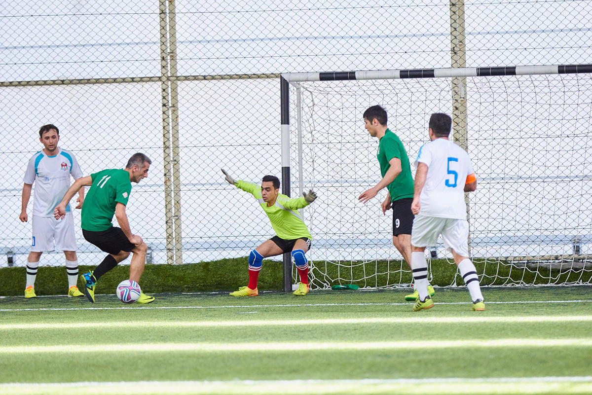 Azfar Бизнес Лига -2018, 1-й тур: Три покера, восемь хет-триков и зрелищный футбол (ВИДЕО, ФОТО)