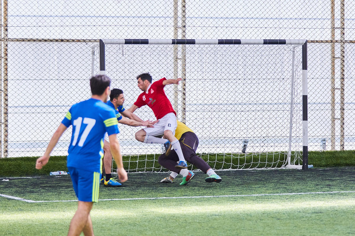 Azfar Бизнес Лига -2018, 1-й тур: Три покера, восемь хет-триков и зрелищный футбол (ВИДЕО, ФОТО)