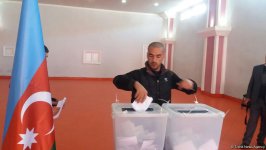 В ходе президентских выборов в Азербайджане продолжается голосование в исправительном учреждении №17 (ФОТО)