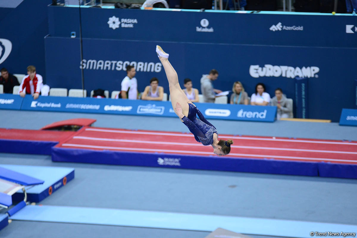 Лучшие моменты второго дня Чемпионата Европы по прыжкам на батуте, двойном мини-батуте и акробатической дорожке (ФОТОРЕПОРТАЖ)
