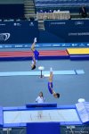 Стартовал третий день ЧЕ по прыжкам на батуте, двойном мини-батуте и акробатической дорожке в Баку (ФОТО)
