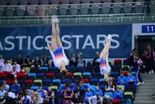 Стартовал третий день ЧЕ по прыжкам на батуте, двойном мини-батуте и акробатической дорожке в Баку (ФОТО)