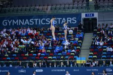 Стартовал третий день ЧЕ по прыжкам на батуте, двойном мини-батуте и акробатической дорожке в Баку (ФОТО)