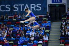 Стартовал третий день ЧЕ по прыжкам на батуте, двойном мини-батуте и акробатической дорожке в Баку (ФОТО)