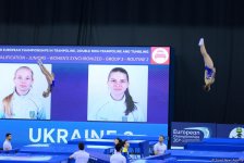 Стартовал третий день ЧЕ по прыжкам на батуте, двойном мини-батуте и акробатической дорожке в Баку (ФОТО)