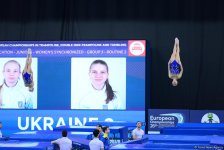 Стартовал третий день ЧЕ по прыжкам на батуте, двойном мини-батуте и акробатической дорожке в Баку (ФОТО)