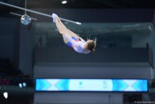 Стартовал третий день ЧЕ по прыжкам на батуте, двойном мини-батуте и акробатической дорожке в Баку (ФОТО)