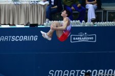 В Баку стартовал четвертый  день соревнований XXVI Чемпионата Европы по прыжкам на батуте, двойном мини-батуте и акробатической дорожке (ФОТО)