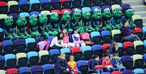 В Баку стартовал четвертый  день соревнований XXVI Чемпионата Европы по прыжкам на батуте, двойном мини-батуте и акробатической дорожке (ФОТО)