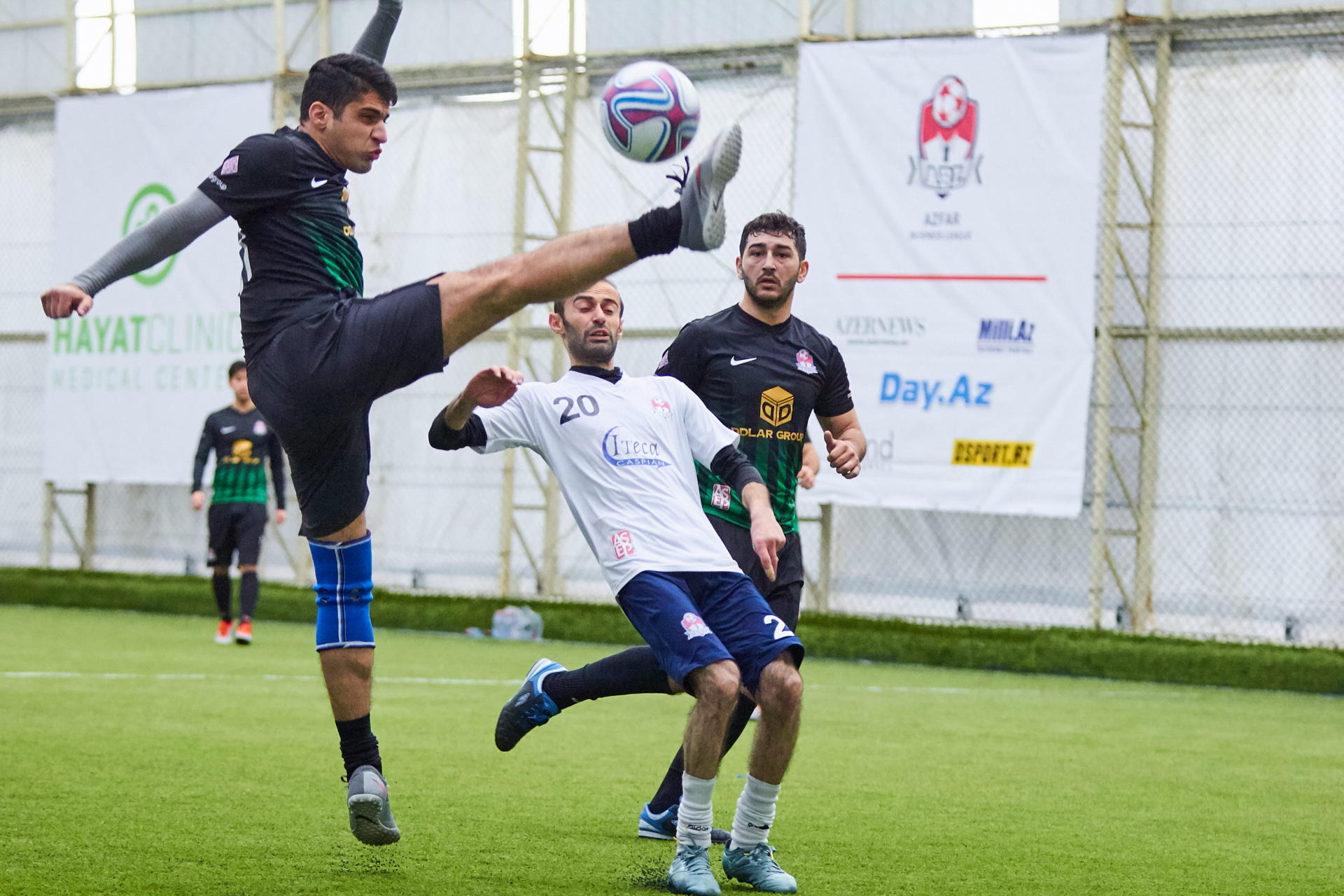 Azfar Бизнес Лига -2018, 2-й тур: Град голов, победы дебютантов, первые 1/8 финалисты  (ВИДЕО, ФОТО)