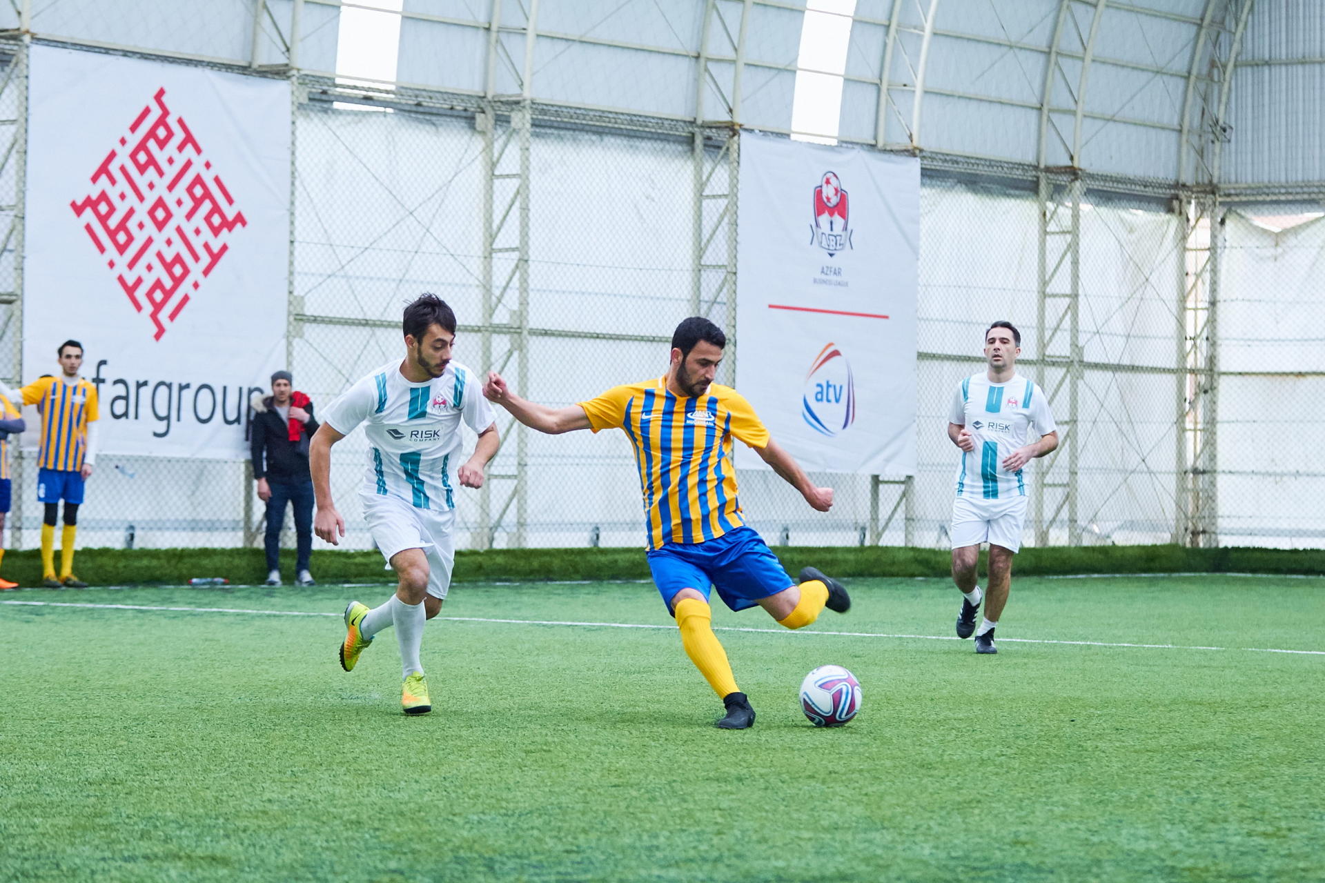 Azfar Бизнес Лига -2018, 2-й тур: Град голов, победы дебютантов, первые 1/8 финалисты  (ВИДЕО, ФОТО)