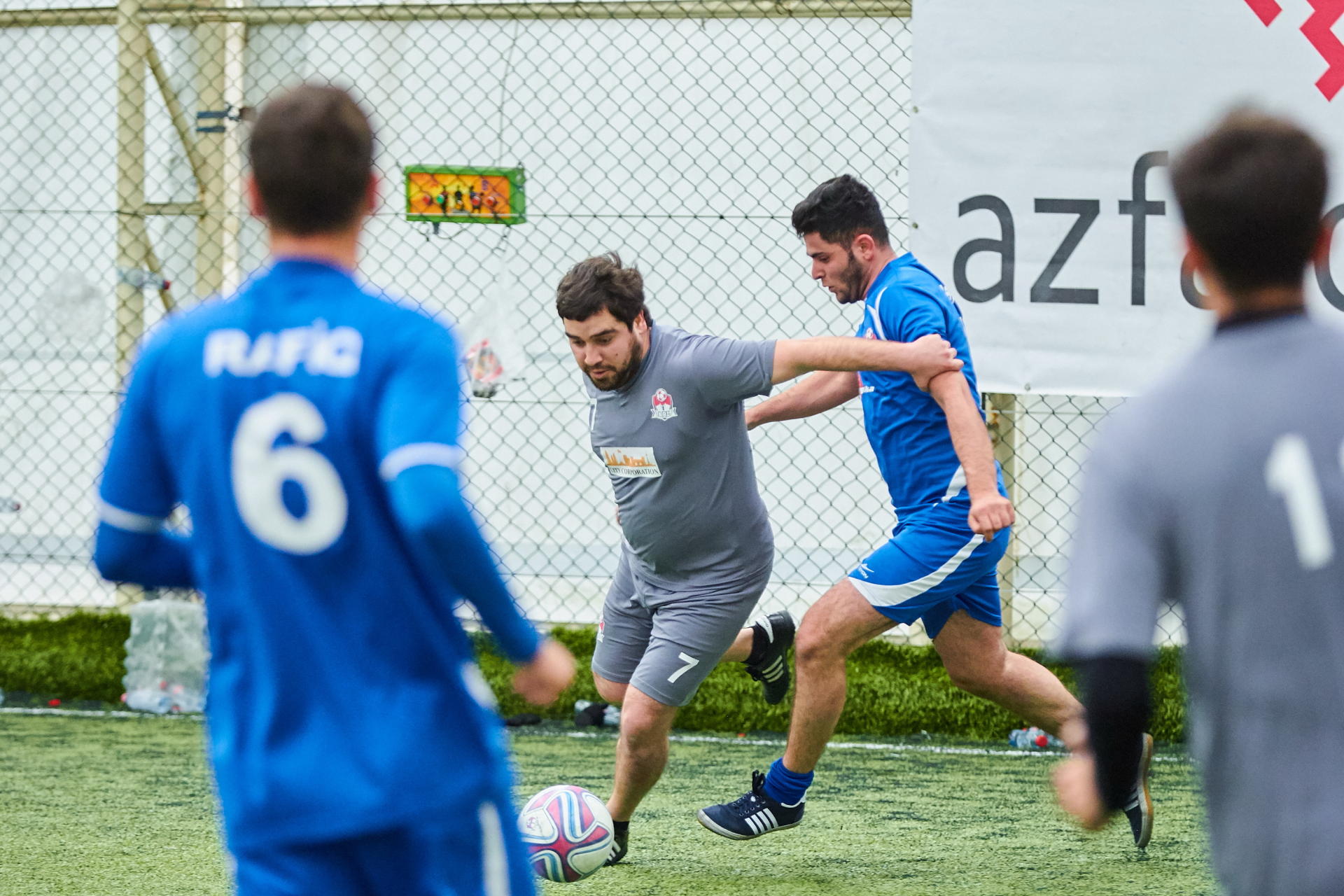 Azfar Бизнес Лига -2018, 2-й тур: Град голов, победы дебютантов, первые 1/8 финалисты  (ВИДЕО, ФОТО)