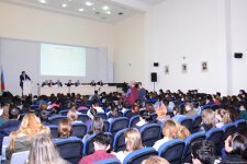 В Бакинском филиале МГУ имени М.В.Ломоносова прошел традиционный День открытых дверей (ФОТО)