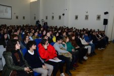 В Бакинском филиале МГУ имени М.В.Ломоносова прошел традиционный День открытых дверей (ФОТО)
