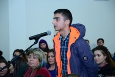 В Бакинском филиале МГУ имени М.В.Ломоносова прошел традиционный День открытых дверей (ФОТО)