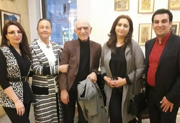 Ильхам Асадов рассказал в Грузии об азербайджанском театре (ФОТО)