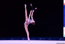 Российская гимнастка завоевала золото AGF Junior Trophy в упражнениях с булавами