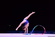 Российская гимнастка завоевала золото AGF Junior Trophy в упражнениях с булавами