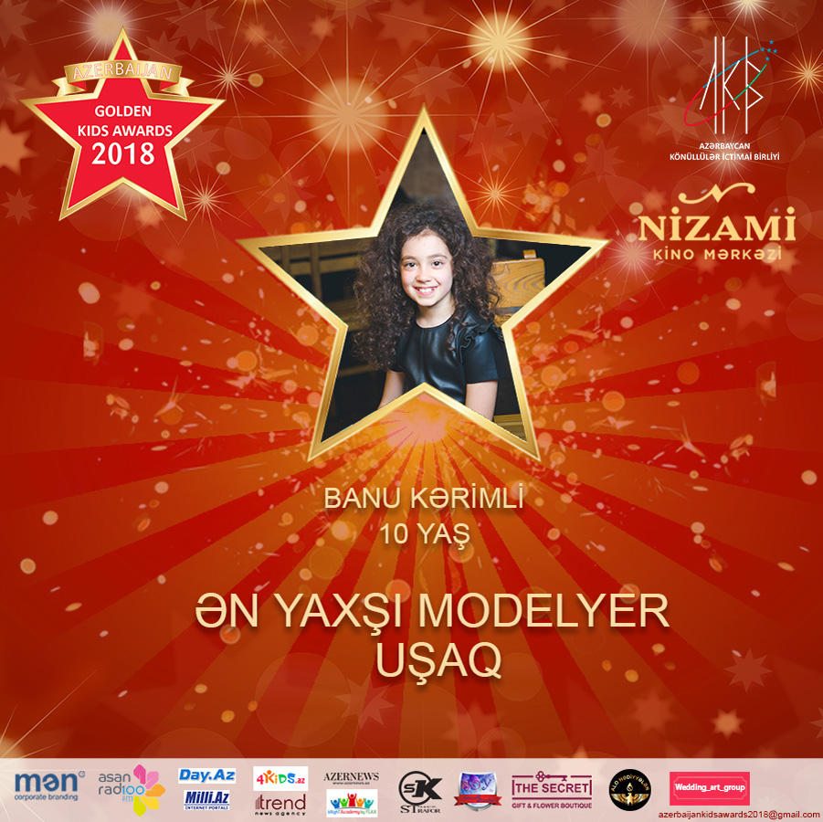 Названы первые номинанты проекта Azerbaijan Golden Kids Awards 2018 (ФОТО)