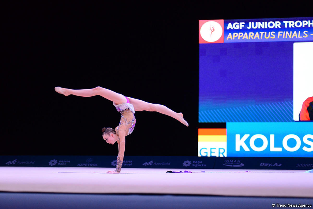 Российская гимнастка завоевала золото AGF Junior Trophy в упражнениях с булавами