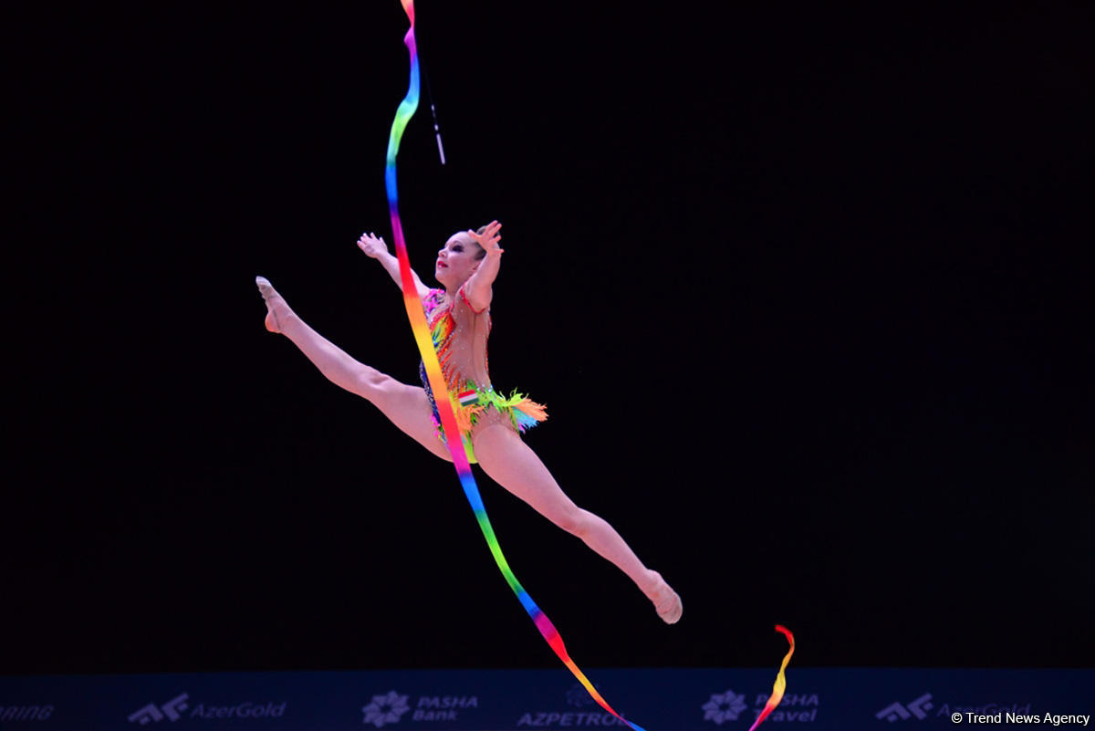 Российская гимнастка завоевала золото AGF Junior Trophy в упражнениях с булавами