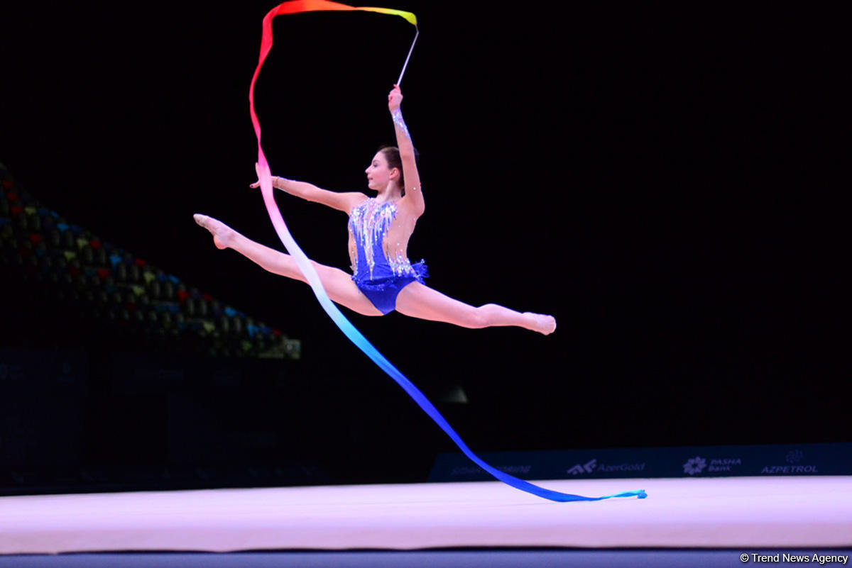 Российская гимнастка завоевала золото AGF Junior Trophy в упражнениях с булавами