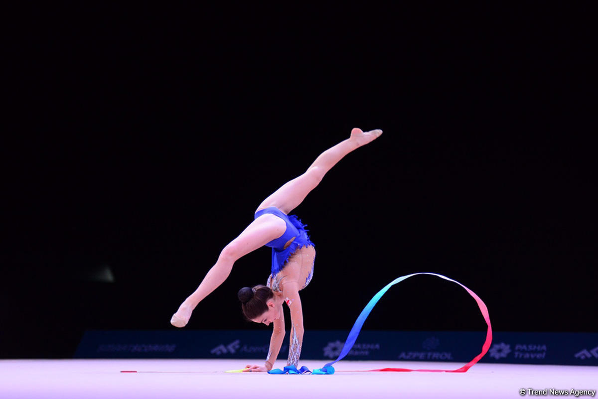 Российская гимнастка завоевала золото AGF Junior Trophy в упражнениях с булавами