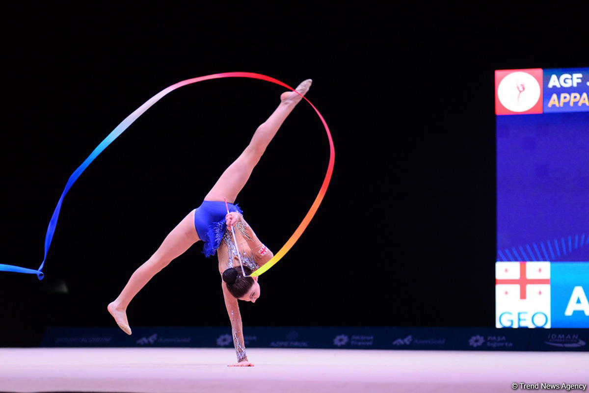 Российская гимнастка завоевала золото AGF Junior Trophy в упражнениях с булавами