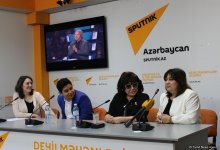 Флора Керимова: Перед вами сидит народная артистка Азербайджана (ФОТО)