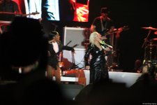 Фантастическое шоу Кристины Агилеры в рамках Гран-при Азербайджана Формулы 1 (ВИДЕО, ФОТО)