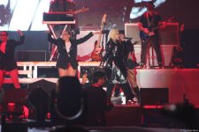 Фантастическое шоу Кристины Агилеры в рамках Гран-при Азербайджана Формулы 1 (ВИДЕО, ФОТО)