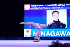 Стартовали финалы Кубка мира по художественной гимнастике в Баку (ФОТО)