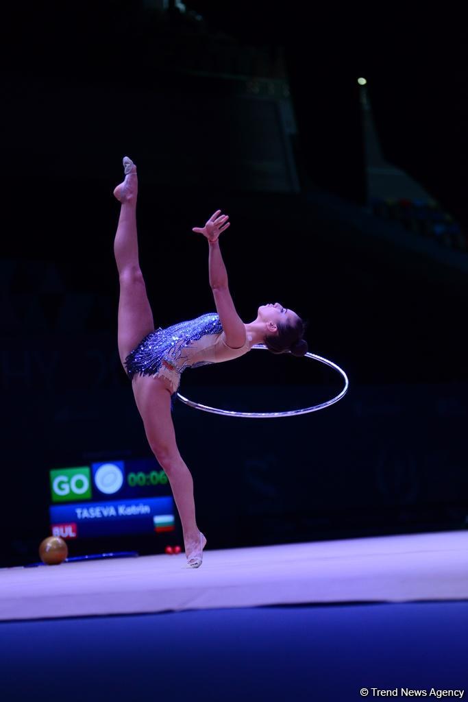Стартовали финалы Кубка мира по художественной гимнастике в Баку (ФОТО)