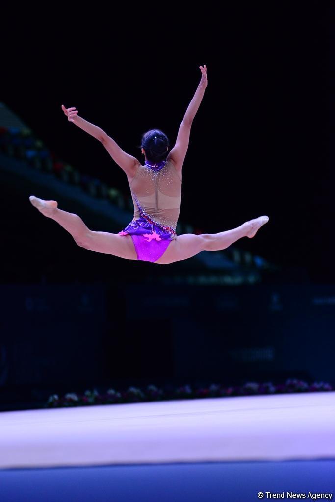 Стартовали финалы Кубка мира по художественной гимнастике в Баку (ФОТО)