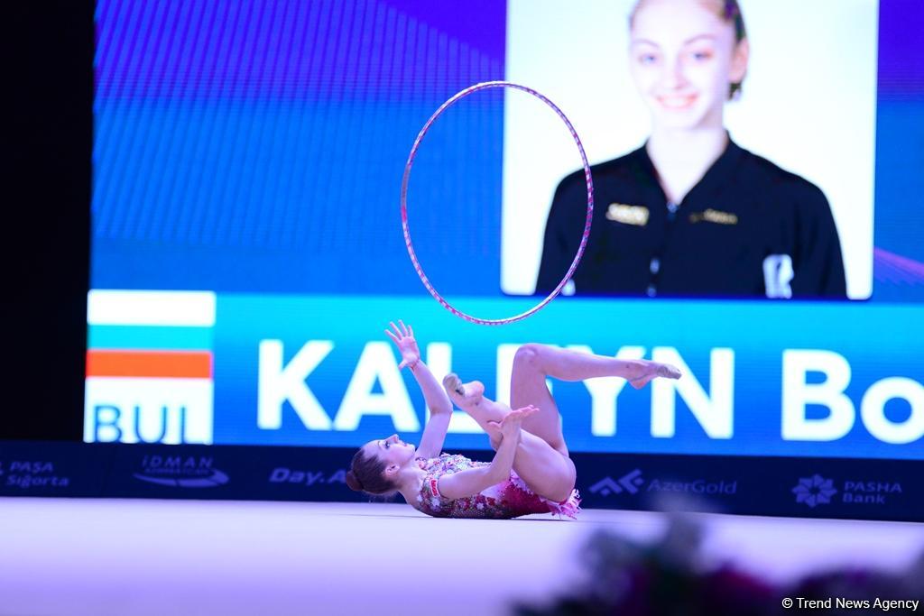 Стартовали финалы Кубка мира по художественной гимнастике в Баку (ФОТО)