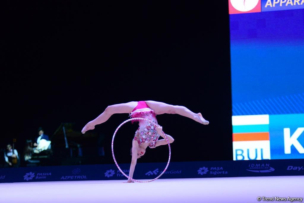 Стартовали финалы Кубка мира по художественной гимнастике в Баку (ФОТО)