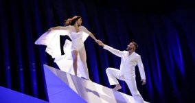 Первая репетиция Айсель Мамедовой на сцене "Евровидения" (ФОТО, ВИДЕО)