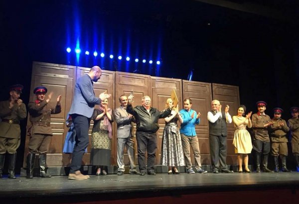 Успех азербайджанских актеров на международном фестивале в Турции (ФОТО)