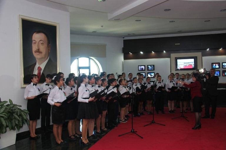 Юные музыканты выступили с концертом, посвященным 95-летию со дня рождения общенационального лидера Гейдара Алиева (ФОТО)