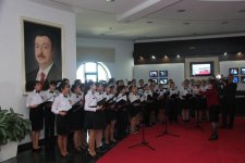 Юные музыканты выступили с концертом, посвященным 95-летию со дня рождения общенационального лидера Гейдара Алиева (ФОТО)