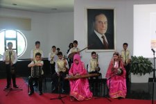 Юные музыканты выступили с концертом, посвященным 95-летию со дня рождения общенационального лидера Гейдара Алиева (ФОТО)