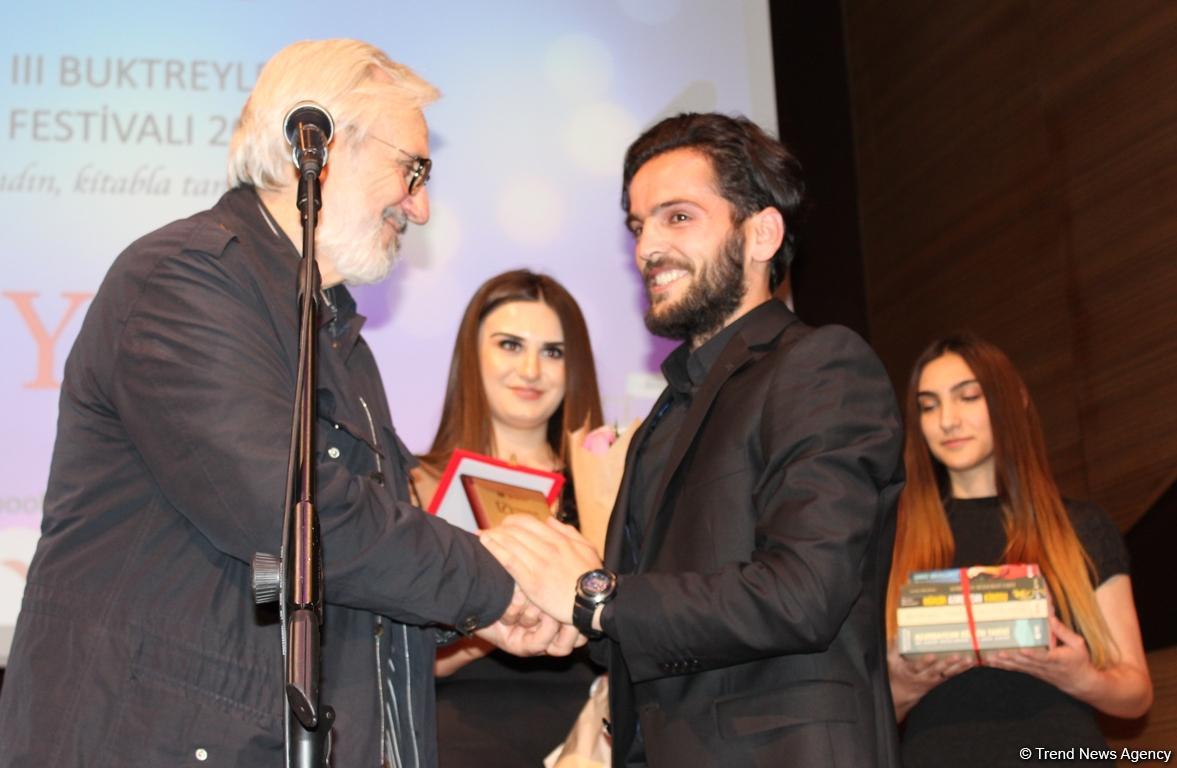 В Баку назвали победителей третьего Фестиваля буктрейлеров (ФОТО)