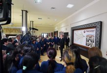 Президент Ильхам Алиев принял участие в открытии Хачмазского филиала ОАО «Азерхалча» (ФОТО)