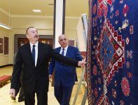 Президент Ильхам Алиев принял участие в открытии Хачмазского филиала ОАО «Азерхалча» (ФОТО)